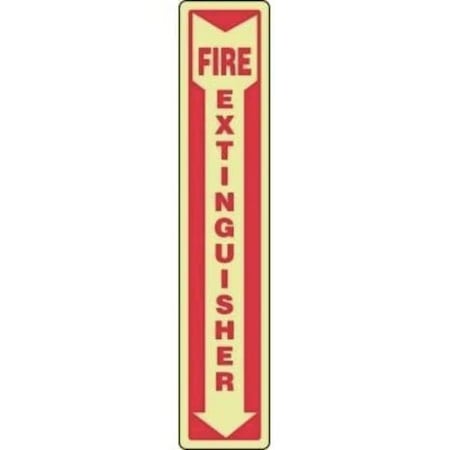 Accuform FIRE SAFETY SIGN FIRE EXTINGUISHER MFXG557GP MFXG557GP